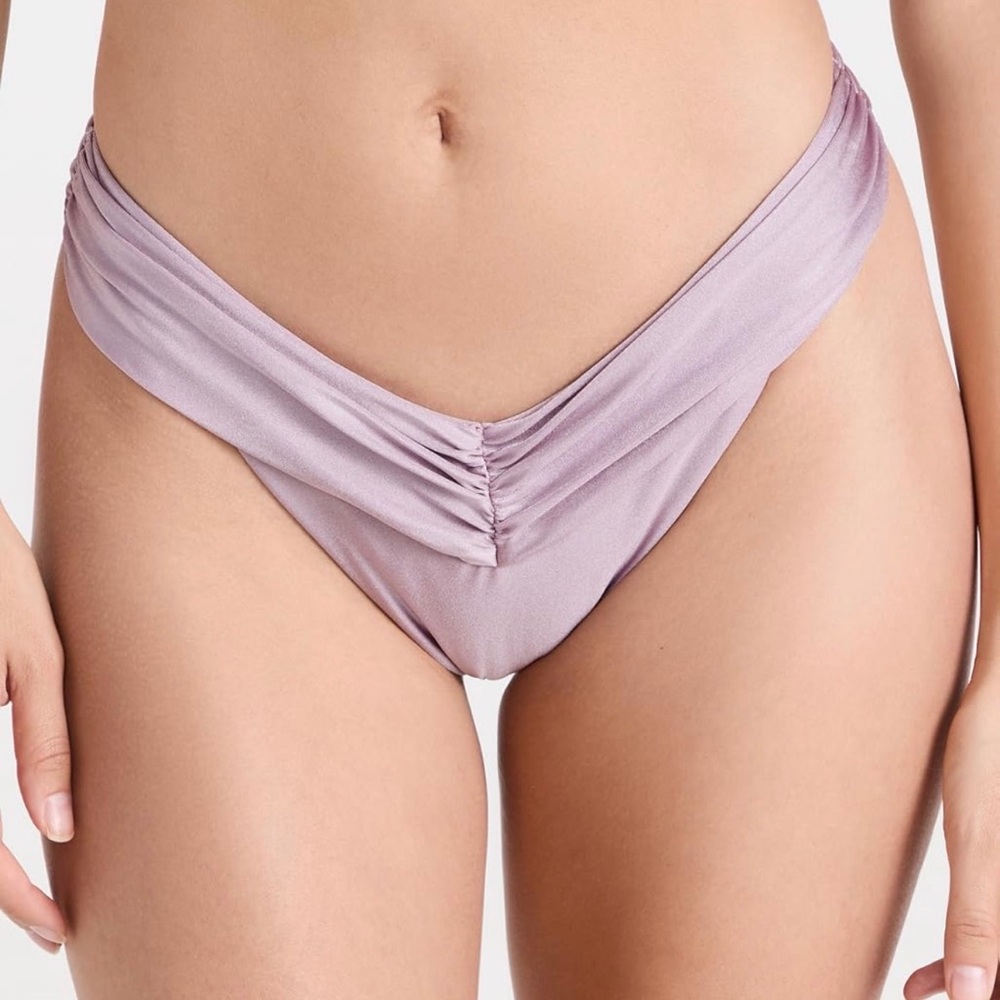 NWOT - Bananhot - Women’s Jasmin Bikini Bottoms - Dusty Purple - Size: Medium